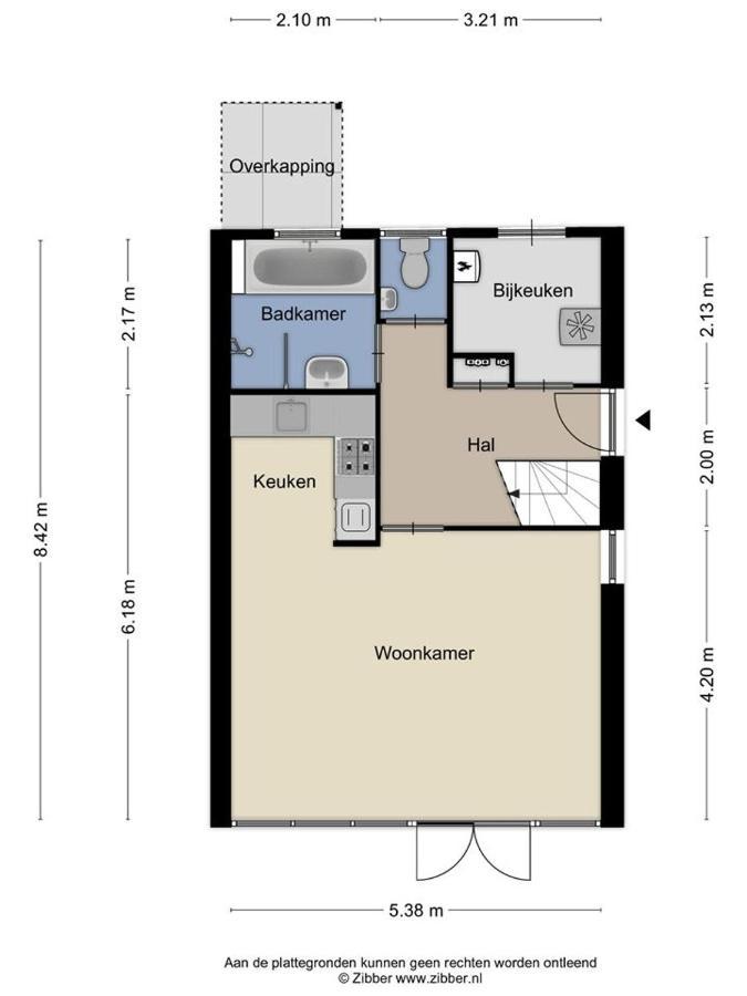 Mooie Twee-Onder-Een-Kapwoning Te Vlagtwedde Extérieur photo